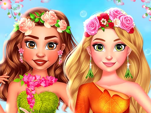 Floral Fashion with BFFs