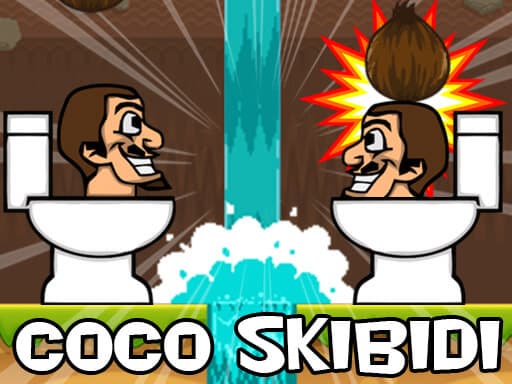 Rhythmic Skibidi Toilets: Dodge the Coconuts