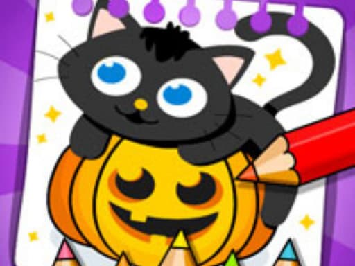 Spooky Halloween Art: Color & Create