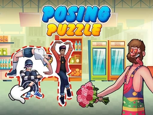 Shape-Shifting Escape: Posing Puzzle