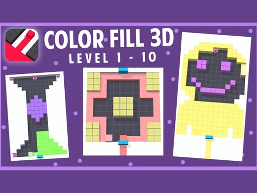 Color Fill 3D: Addictive Puzzle Challenge