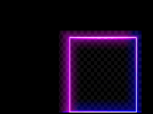 Neon Rush: Endless Square Adventure