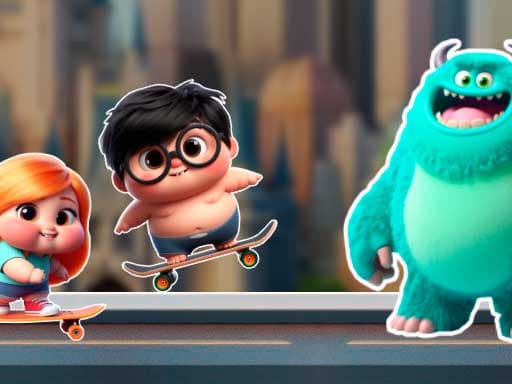 Skate Adventure: Mien and Bugr's Pet Quest