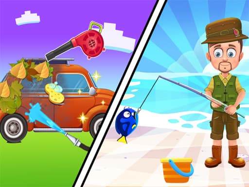 Family Camping Adventure: Fun Puzzle Game