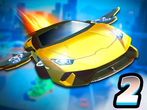Sky-Racing Adventure: Ultimate Flying Car 2