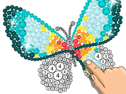 Sparkle Art: Diamond Painting for Kids