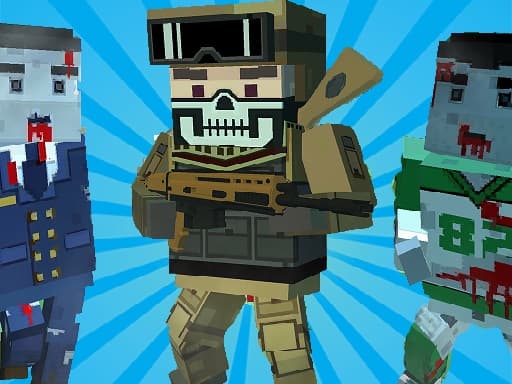 Blocky Battle Royale: 3D Pixel Arena