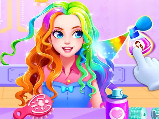 Princess Doll Makeover: Dress Up & Style