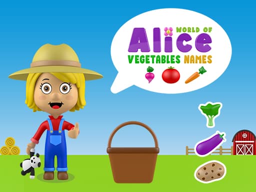Alice's Vegetable Adventure: Learn & Play