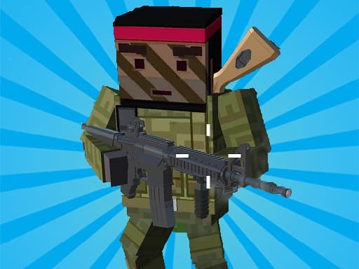 Blocky Battle Royale: Combat & Survival