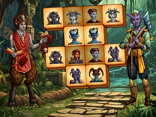 Dark Mahjong: Sinister Puzzle Challenge