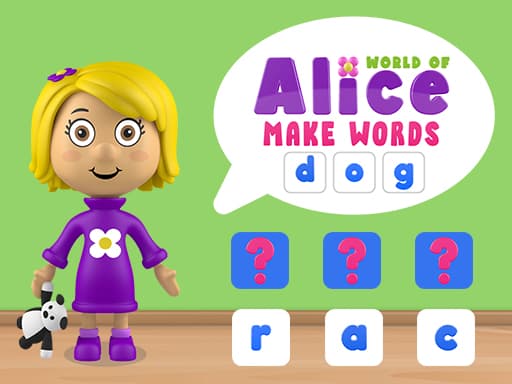 Alice's Word Adventure: Fun Learning for Kids