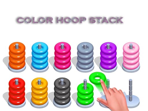 Color Hoop Sort: Puzzle Master