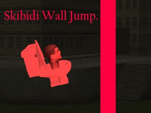 Wall Jump Challenge: Skibidi's Gravity-Defying Adventure