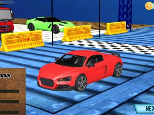 Sky-High Stunts: Elite Car Racing Challenge