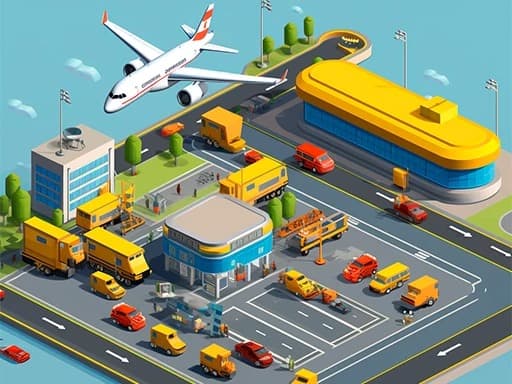 Build Your Taxi & Airport Empire