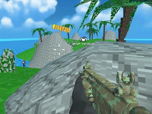 Blocky Combat: SWAT Zombie Royale