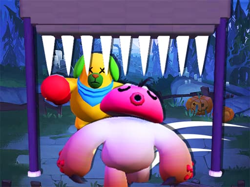 Halloween Monster Dash: Navigate Festive Streets
