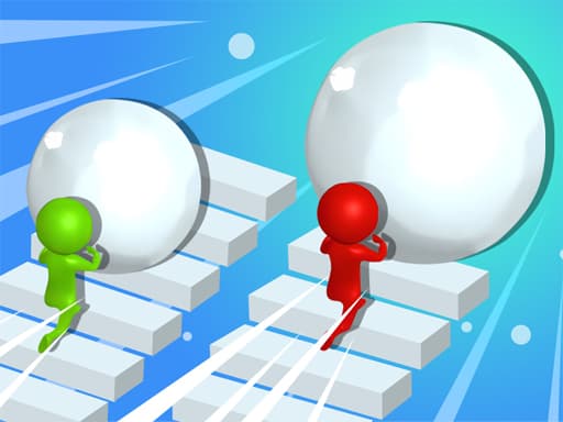 Snowball Race: 3D Winter Challenge