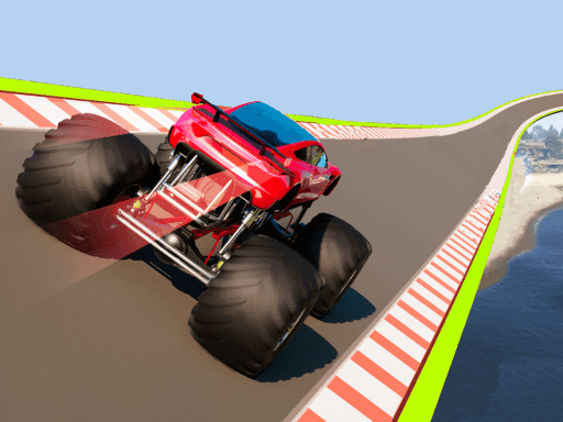 Sky-High Monster Truck Racing Adventure