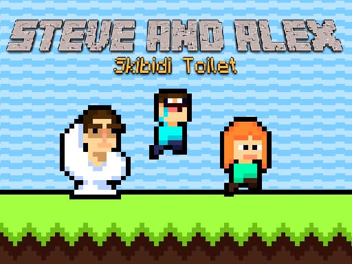 Escape the Skibidi Toilet: Steve & Alex
