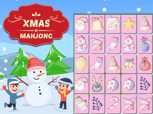 Festive Mahjong: Christmas Tile Match