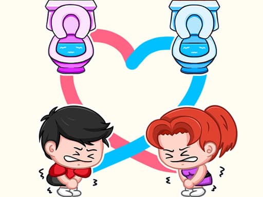 Creative Toilet Puzzle: Draw to Pee