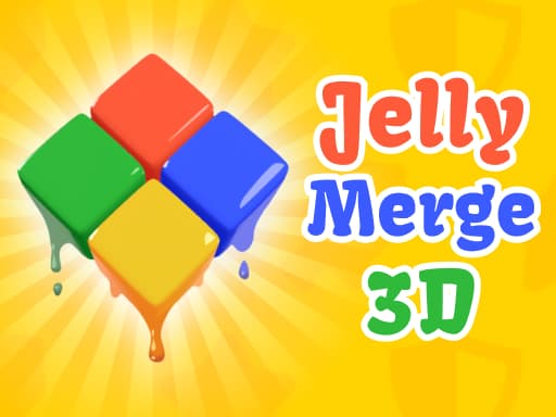 Colorful Cube Merge: Jelly 3D Puzzle
