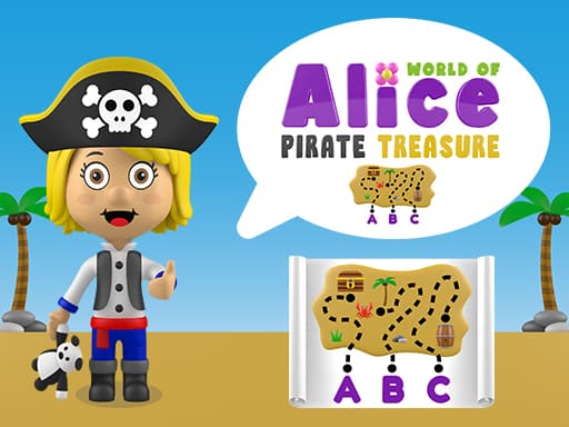 Alice's Pirate Adventure: Educational Treasure Hunt