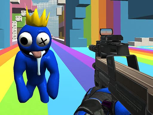 Colorful Chaos: Survive the Rainbow Frenzy