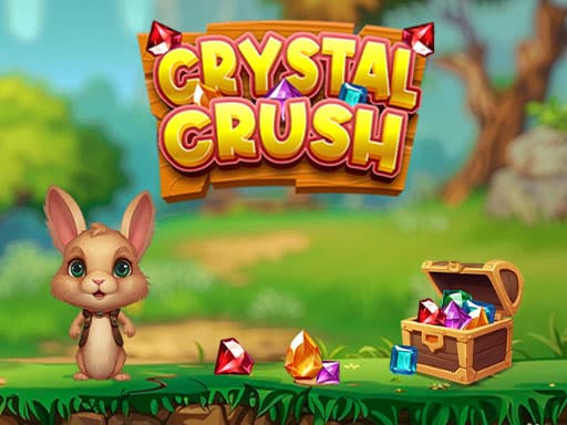 Crystal Crush: Match & Win with Bunny