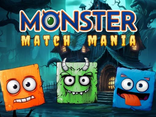 Colorful Monster Match: Puzzle Adventure