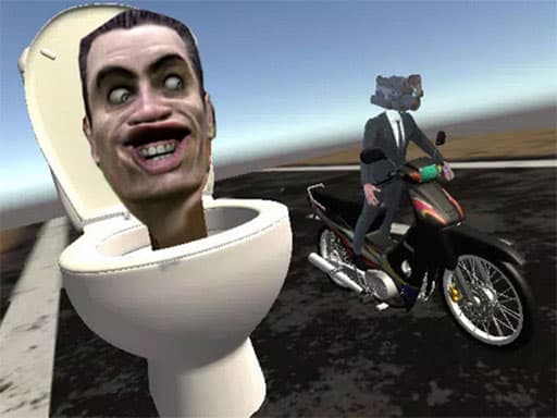 Skibidi Toilet: Extreme Moto Racing