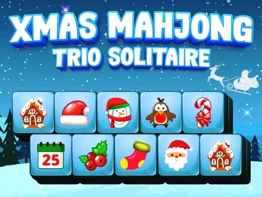 Festive Mahjong Trio: Holiday Solitaire