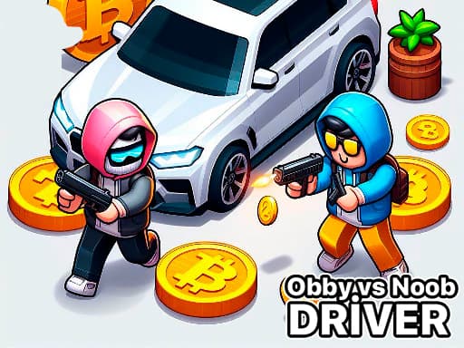 Obby & Noob: Team Drive Challenge