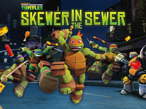 Ninja Turtles: Sewer BBQ Challenge