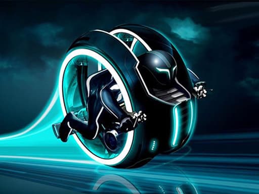 Neon Speed: Cyber Tron Racer
