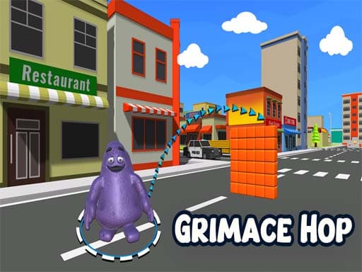 Thrilling Jump Battle: Grimace Hop
