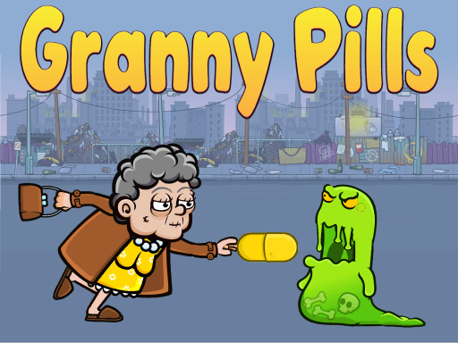 Granny's Pill Defense: Save the Cactuses