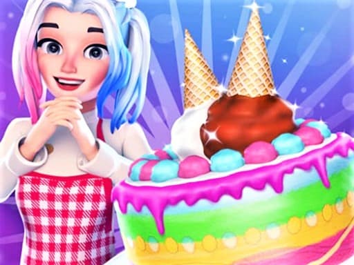 Bake Sweet Cakes with Cute Doll