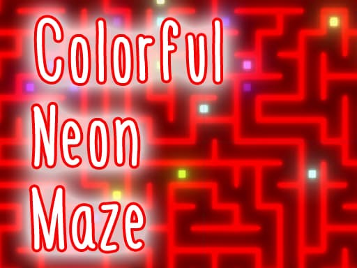 Neon Maze Adventure: Colorful Escape