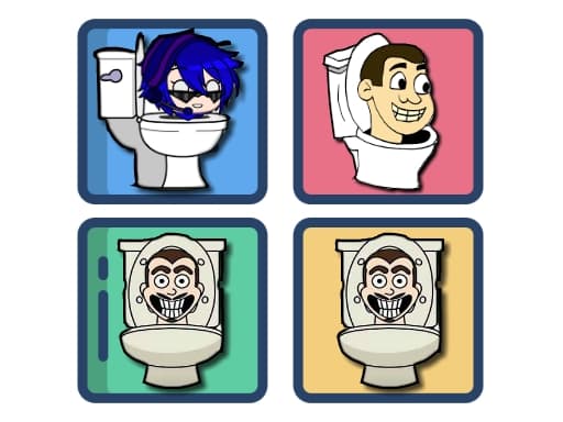 Skibidi Toilet: Fun Memory Game for Kids