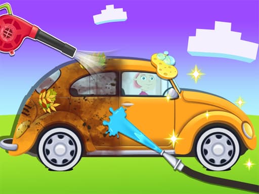 Car Wash Fun: Clean & Shine Vehicles