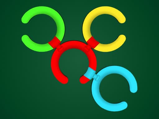 Colorful Puzzle: Untangle the Rings
