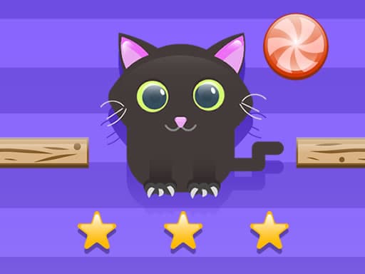 Cat Candy Rope Puzzle
