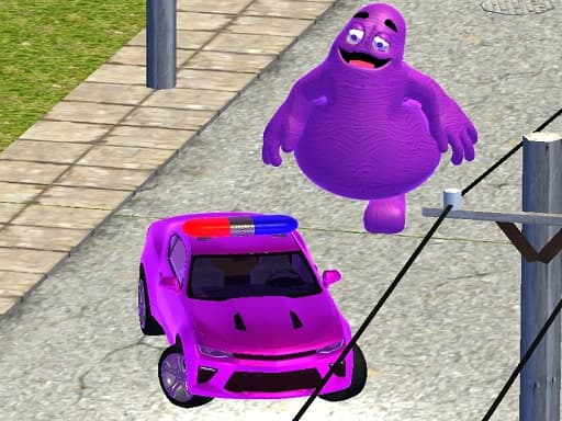Police SuperCar: Hunt Down Grimace