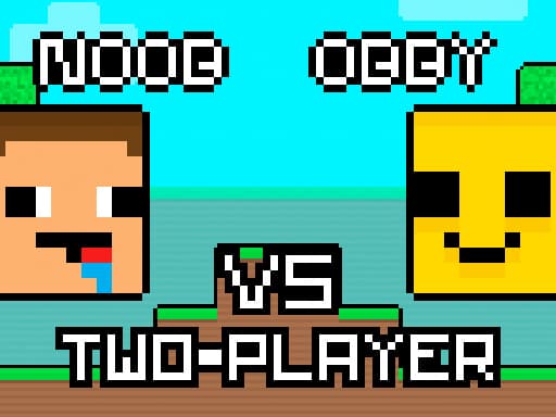 Noob vs Obby: Epic Two-Player Showdown