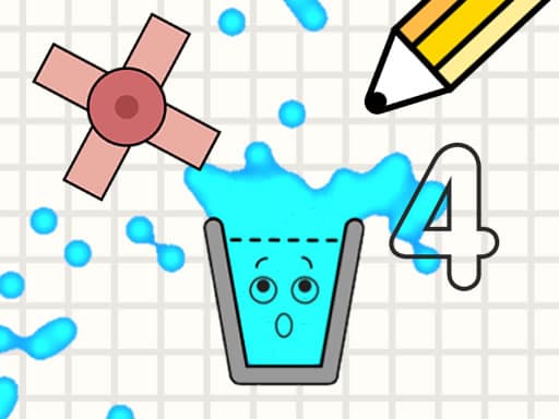 Draw Water to Fill the Glass: Puzzle Challenge