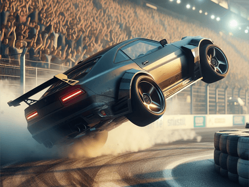 Sky-High Stunts: Ultimate Car Challenge
