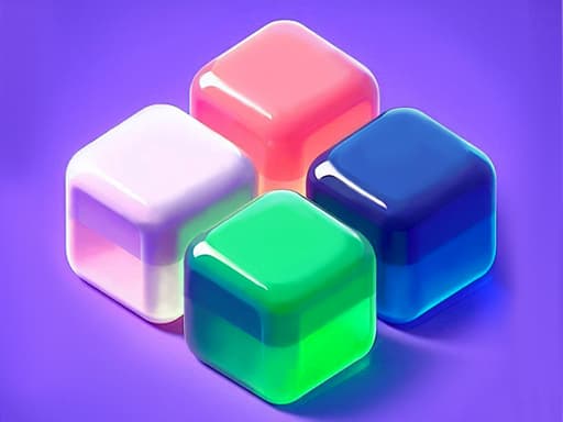 Colorful Jelly Merge Puzzle